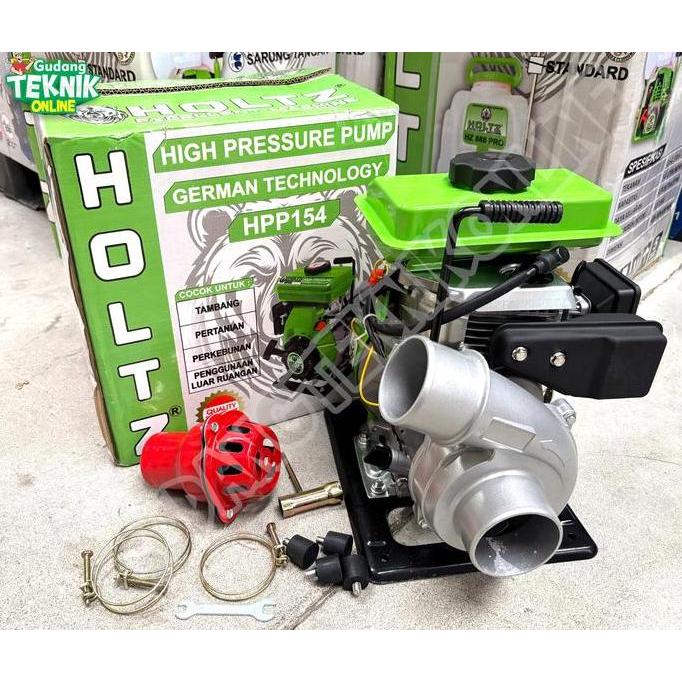 KEZHINES Pompa Air Water Pump 1.5" HOLTZ HPP-154 HIGH PRESSURE Tambang Pertanian / Mesin Waterpump A