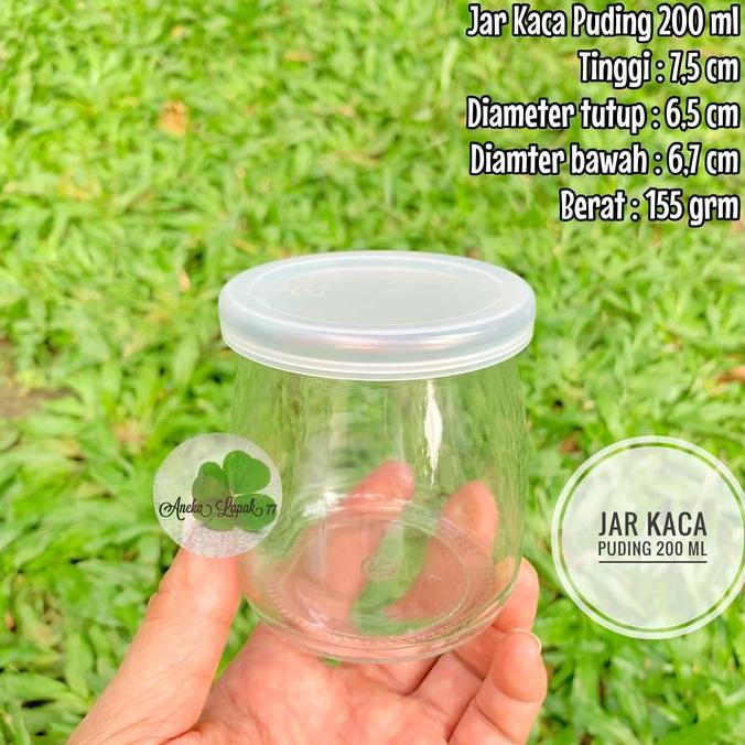 NAKATEKNO JAR KACA PUDING 200 ml