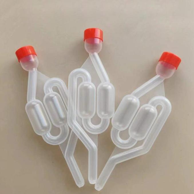 DHEALOKA Airlock Fermentasi Galon Plastik Katup Segel Fermentasi Wine Alat Fermentasi Wine