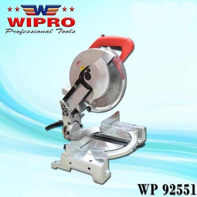 SABILULUNGAN Mitter Saw 10" WIPRO WP92551 / Gergaji Pigora Miter Mitre saw 10 Inch