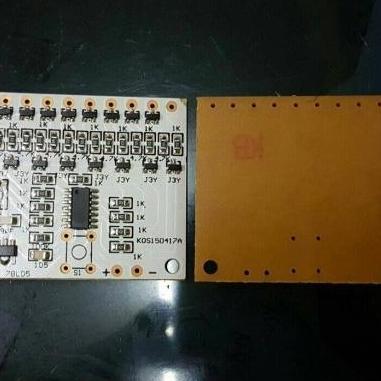 DE86 - Modul Kit LED 8 Channel (8TR) 10 Mode Kombinasi Auto Manual