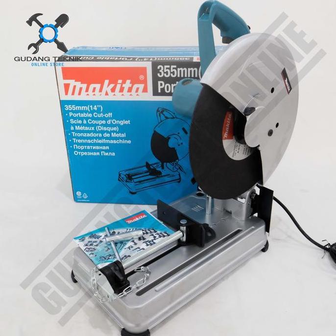 SABILULUNGAN Mesin Cut Off 14" MAKITA 2414NB / Mesin Potong Besi Hollow Siku 14 Inch Makita  Cut Off