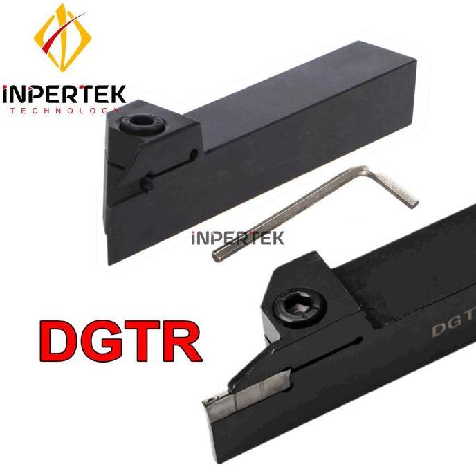 LOPHEZONE DGTR 2525 3T20 Holder Bubut DGTR 2525 3 Insert DGN 3 Pahat Potong 3mm