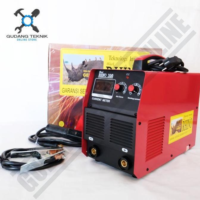 PANGRANGO MESIN LAS LISTRIK RHINO 300A 1PHASE - TRAVO LAS INVERTER RHINO 300 A 1