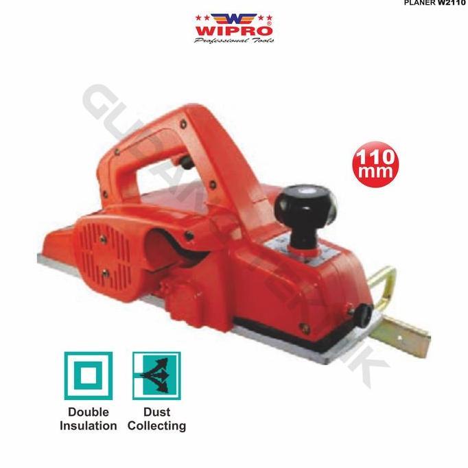 DHEALOKA Mesin Planer 110mm WIPRO W-2110 / Mesin Serut Kayu Ketam Sugu Pasah