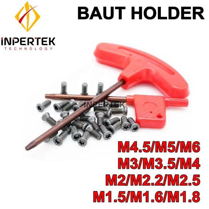 STYLENO Baut Bintang Holder Baut Insert Baut Stang Bubut Baut Bintang Baut