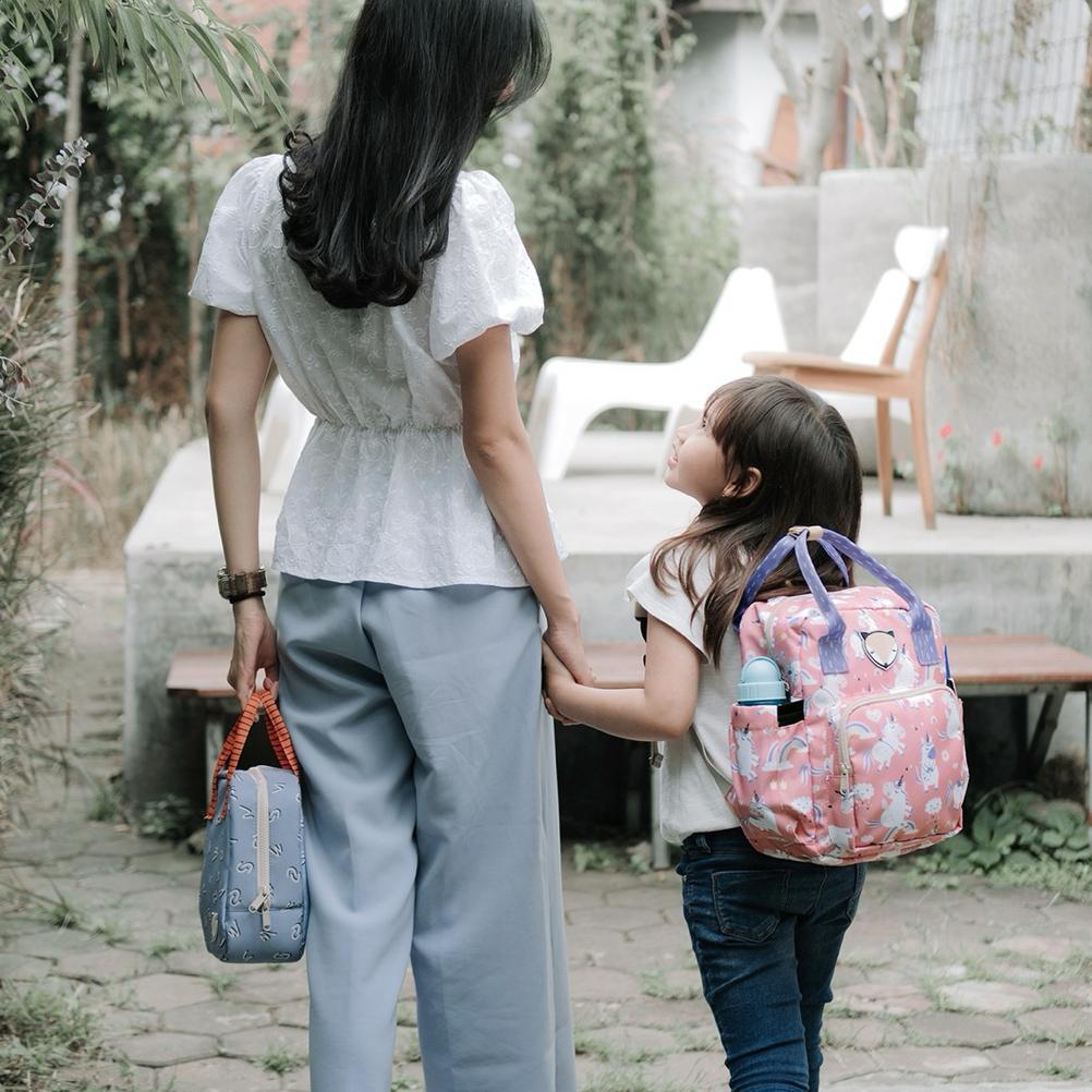 Bergaransi Little Munya Kids Backpack Tas Ransel Anak Sekolah Printing Tas Backpack Unisex