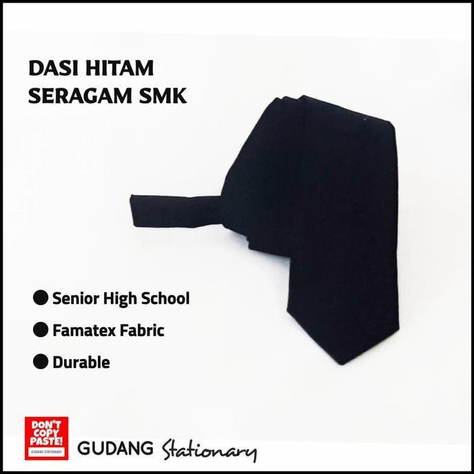 Dasi Hitam Seragam SMK