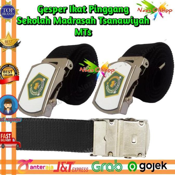 Gesper Ikat Pinggang Anak Sekolah MTs Madrasah Tsanawiyah Ukurn Sedang