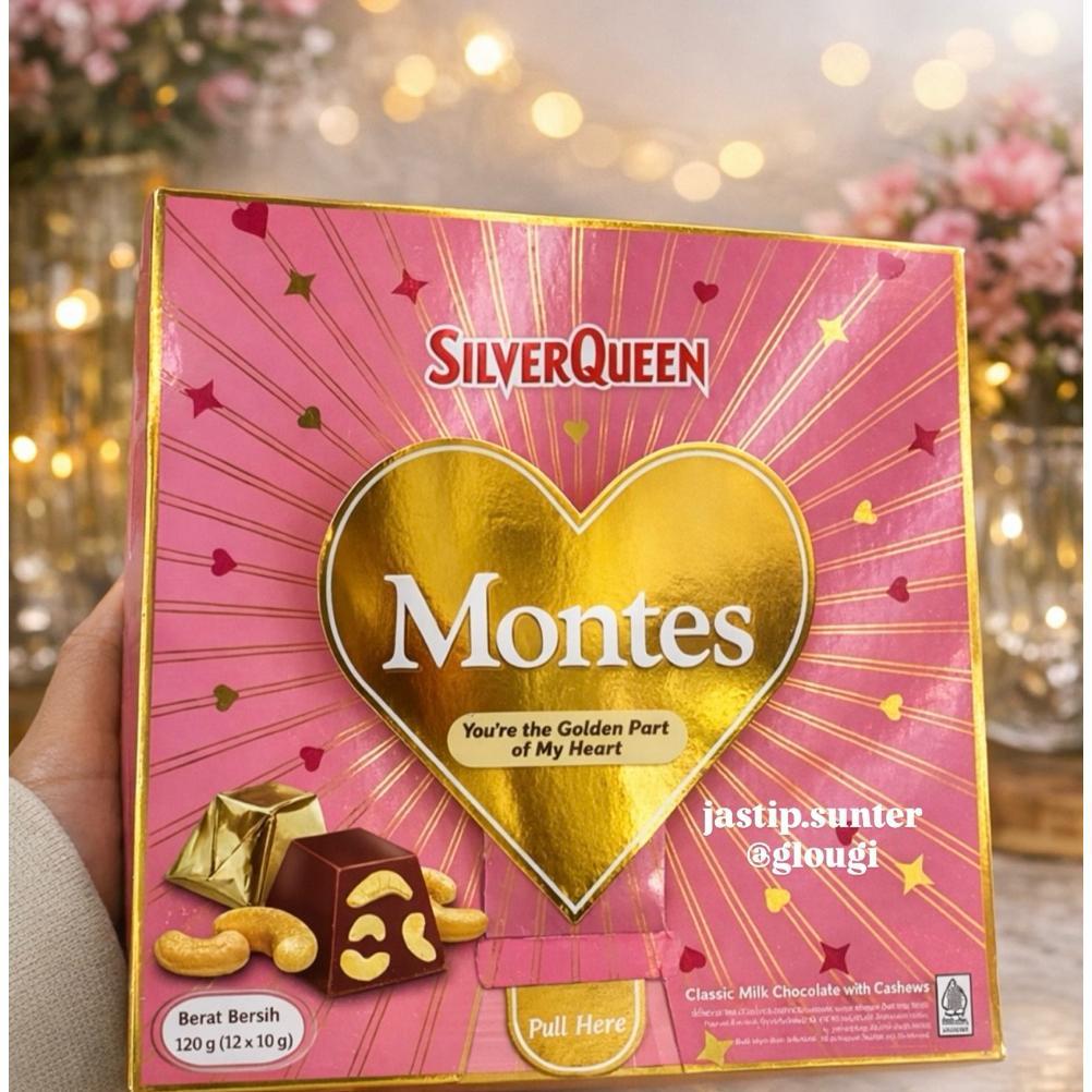 Ox04 SILVERQUEEN LOVE SILVERQUEEN MONTES SPECIAL VALENTINE COKLAT VALENTINE Original
