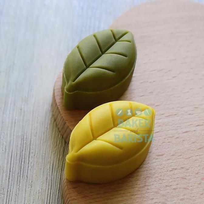 Cetakan Nastar Daun 30gr nastar mould penekan nastar leaf mold SS