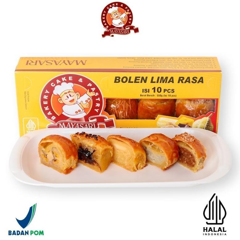 Mayasari Bolen 5 Rasa (Bolen Molen Bandung) Termurah