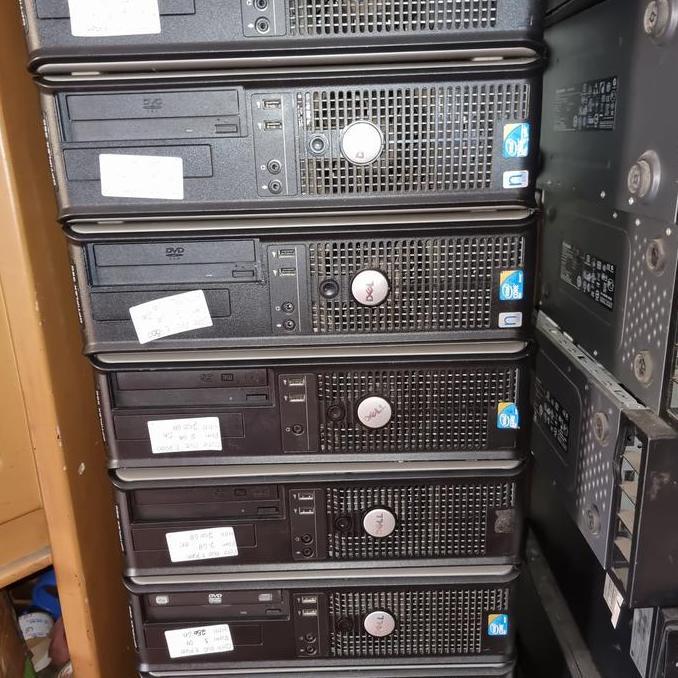 PC DELL DESTOP 780 CORE 2 DUO RAM 2 GB HDD 250 GB MANTAP