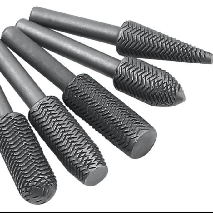 Kokok- Mata Bor Kikir Besi Kayu Hss Milling Power Rotary Milling Hole