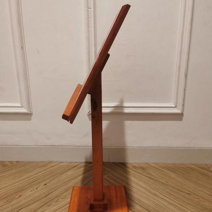 Meja Rekal AlQuran / Meja Baca Alquran Berdiri Kayu PG