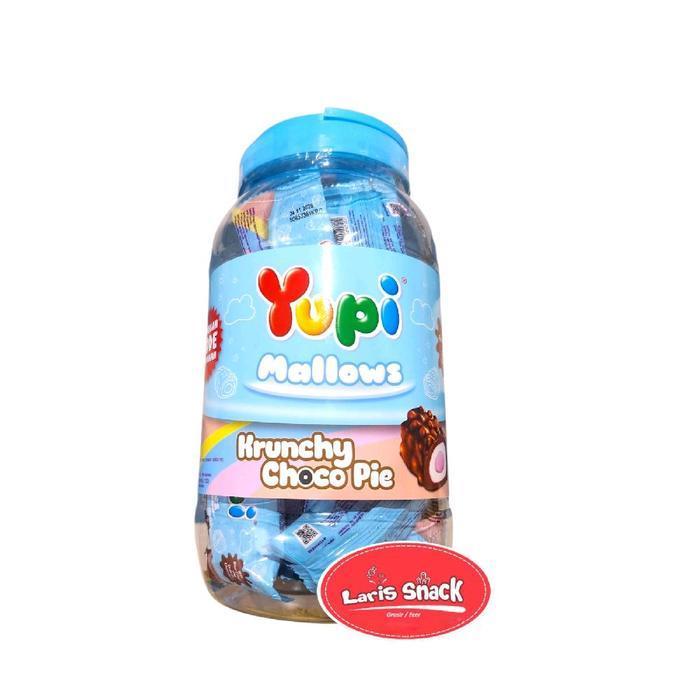 Yupi Marshmallow Krunchy Choco Pie Toples (Isi 18 )
