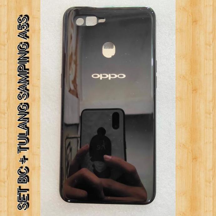TERMURAH - Casing Fullset Oppo A5S Backdoor Set Tulang Samping Oppo A5S
