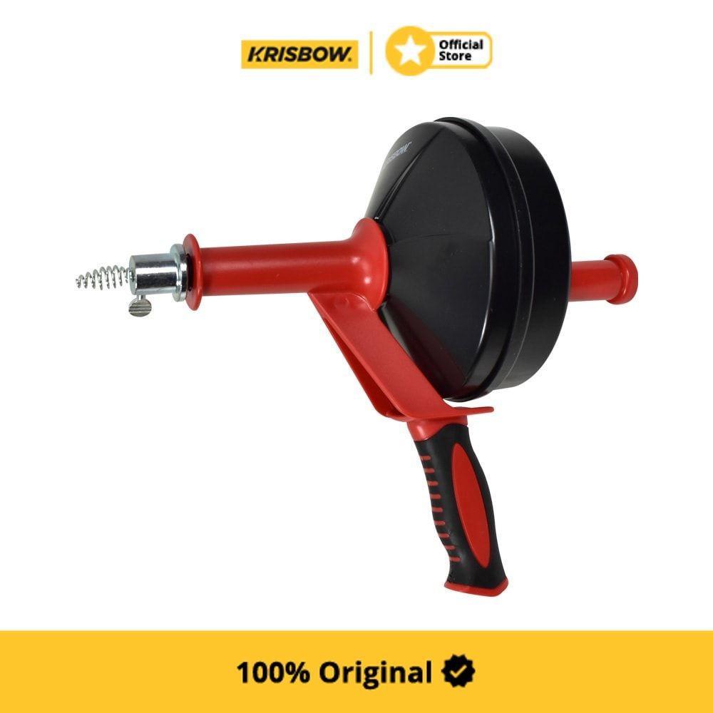 Krisbow Drain Cleaner Pembersih Saluran Pipa Drill Shaft