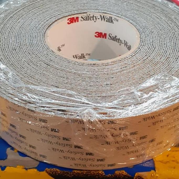TERMURAH - anti slip 3m safety walk anti slip abu abu 3m 2" x 18 mtr