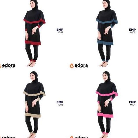 NEW Edora Sportswear Baju Renang Muslimah - Baju Diving Wanita - EMP 002