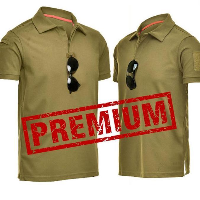 Lansungkirim- Kaos Polos Baju Pria Kaos Pria Tactical Kaos Lengan Pendek Premium