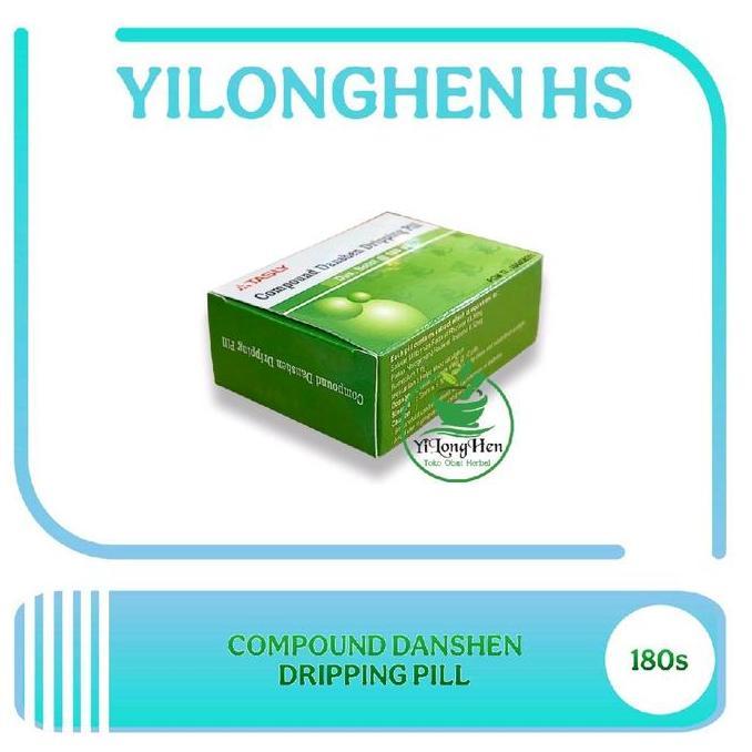Ready  Tasly Compound Danshen Dripping Pill Obat Herbal China Untuk Meningkatkan Sirkulasi Darah Mel