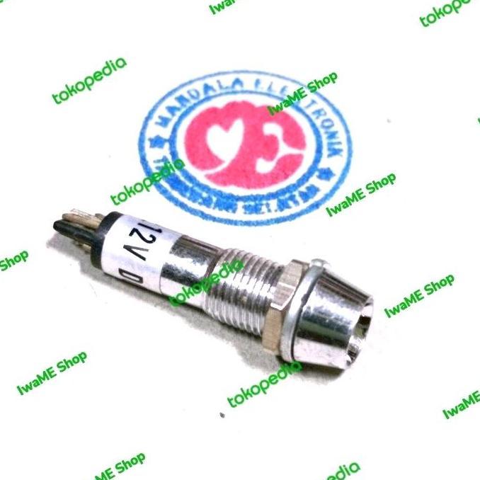 Diskon (1) lampu panel pilot lam led dc 12v iwame3 Ayo Beli