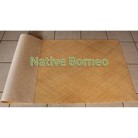 Ajiro Lembaran Cotton Backing 140x185 [P002] - Bahan Anyaman Kulit Rotan Ajiro Natural, Bahan Rotan 