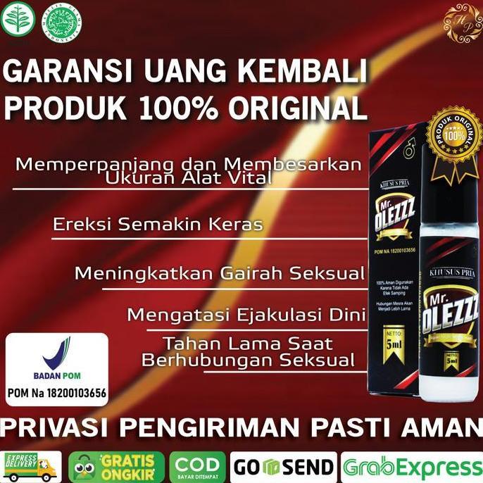 Terlaris MR Olezzz Obat Oles Tahan Lama BPOM Kuat Pria Original Untuk happy shopping kak