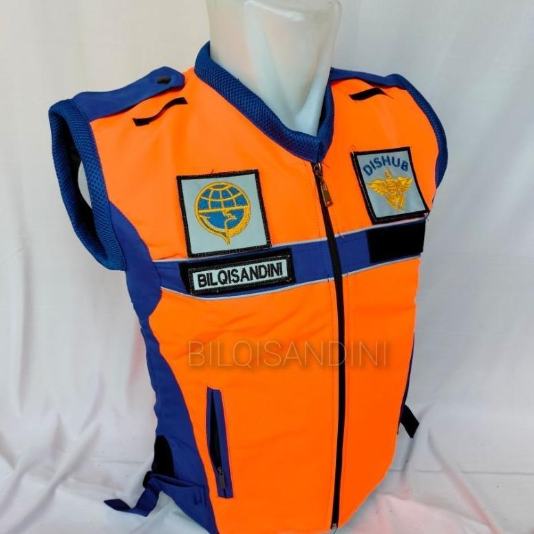NEW Rompi Taslan Dishub/Rompi Waterproof Dishub Terbaru [terbaik][terlaris]