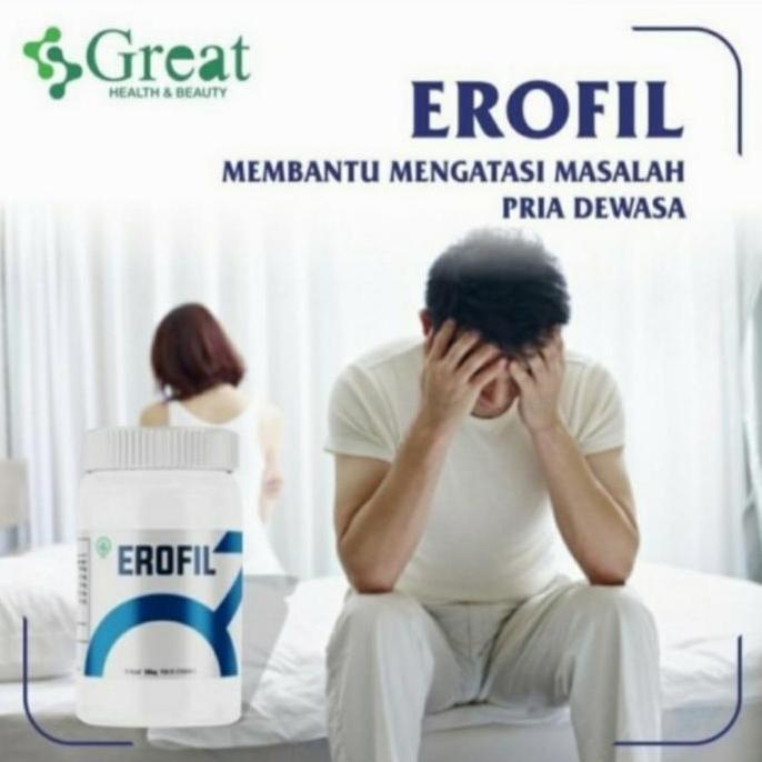 Terlaris EROFIL Asli Obat BPOM Original Obat Pria -Kuat-Tahan Lama happy shopping kak