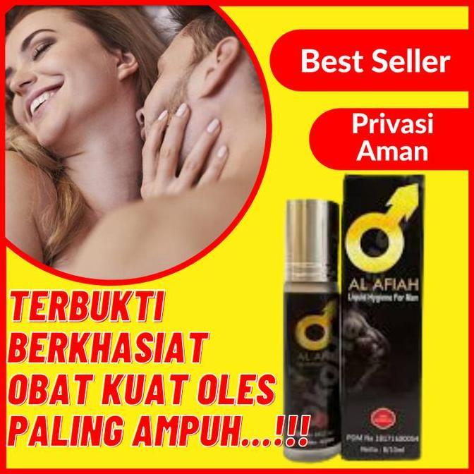 Terlaris obat kuat oles pria tahan lama al afiah original asli happy shopping kak