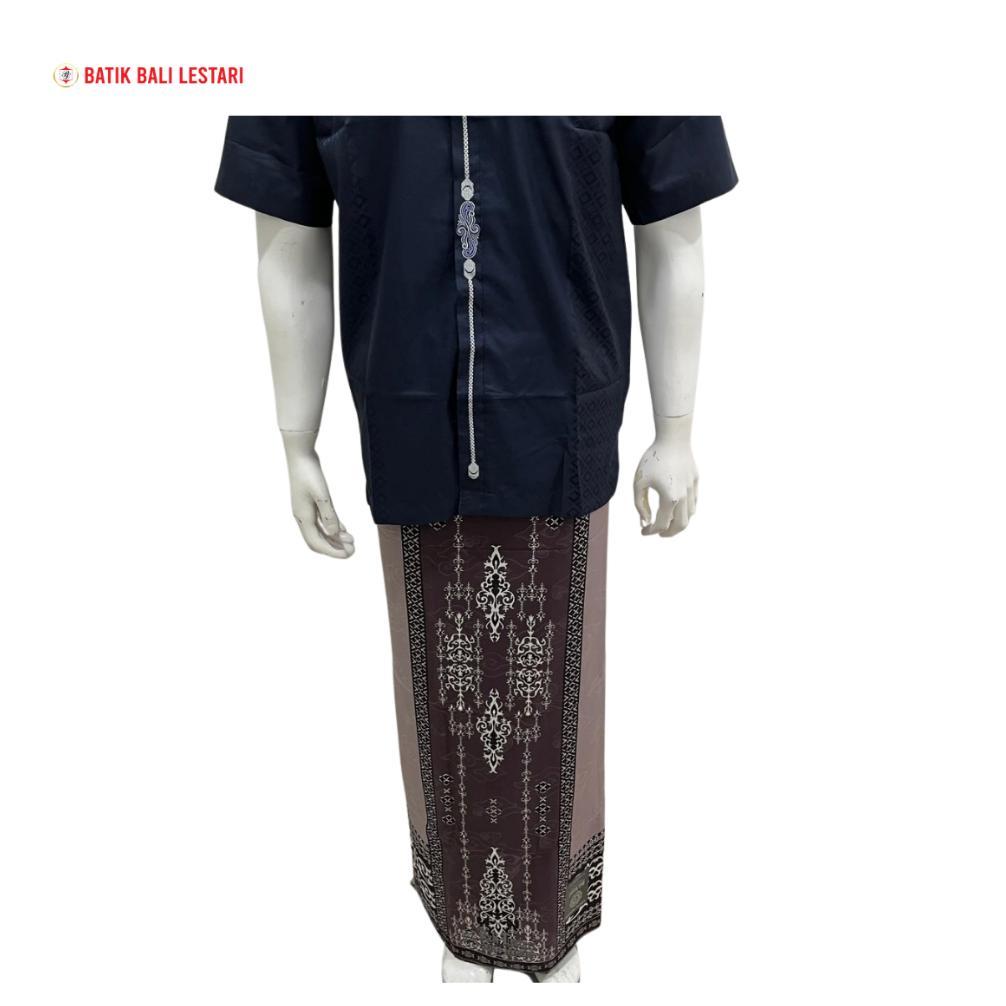 Promo Ramadhan Batik Bali Lestari Sarung Samarinda Harum Cendana Coklat (2592)