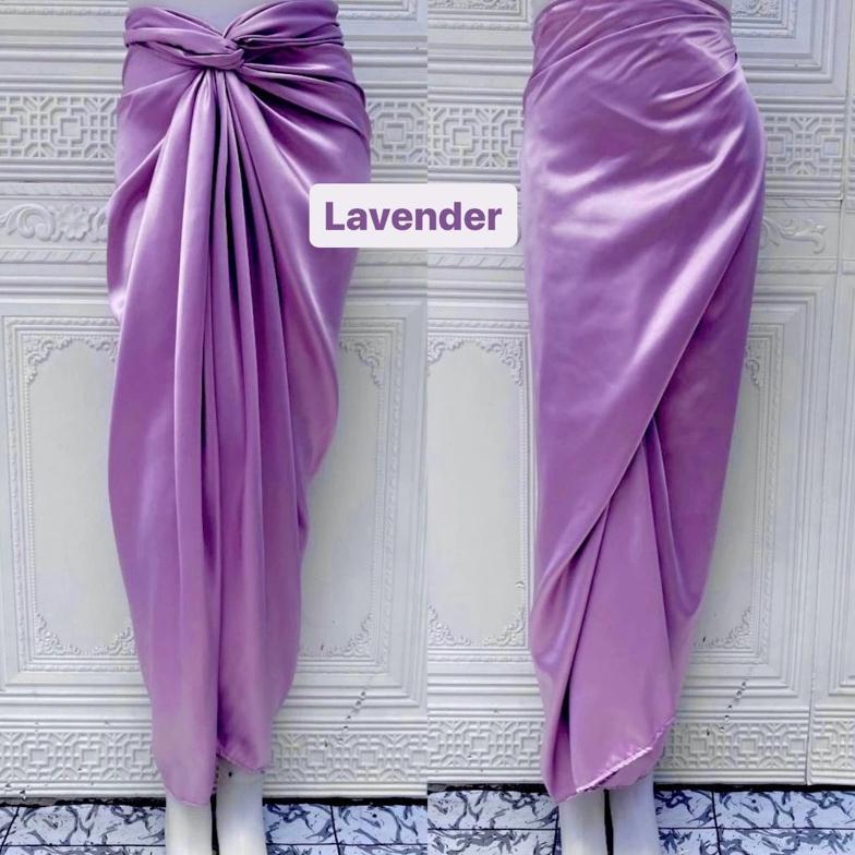 CUCI GUDANG rok lilit instan, instan wrap skirt, rok lilit jumputan, rok lilit instan polos satin ro