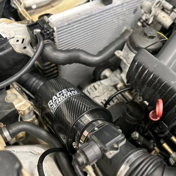 Open Filter Bmw E36 E46 E30 E39 M50 M52 M54 Carbon Cold Air Intake Original Dan Terpercaya