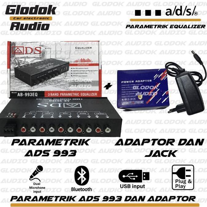 Parametrik / Priem ADS AB 993 EQ Parametrik Equalizer Usb BLUETOOTH Amplifier Adaptor Mixer BEST QUA