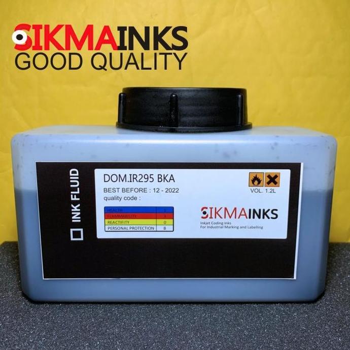 Tinta RESERVOIR INK mesin domino coding. IR295BK, IR270BKA,IR291BK