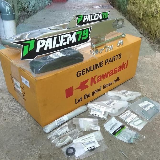Swingarm Ori KLX 140 Komplit - Swing Arm Original KLX140 Lengkap