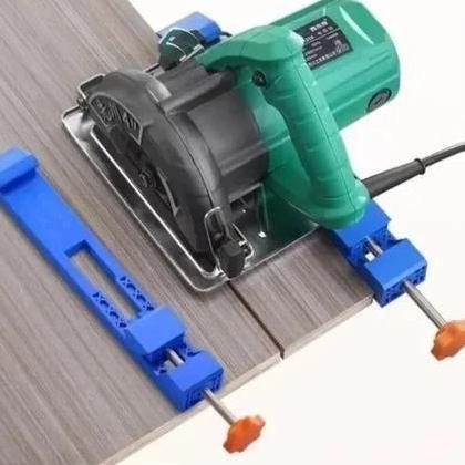 Guide mesin gergaji Circular saw penggaris pembatas alat bantu potong mesin serkel Mini Track saw Ra