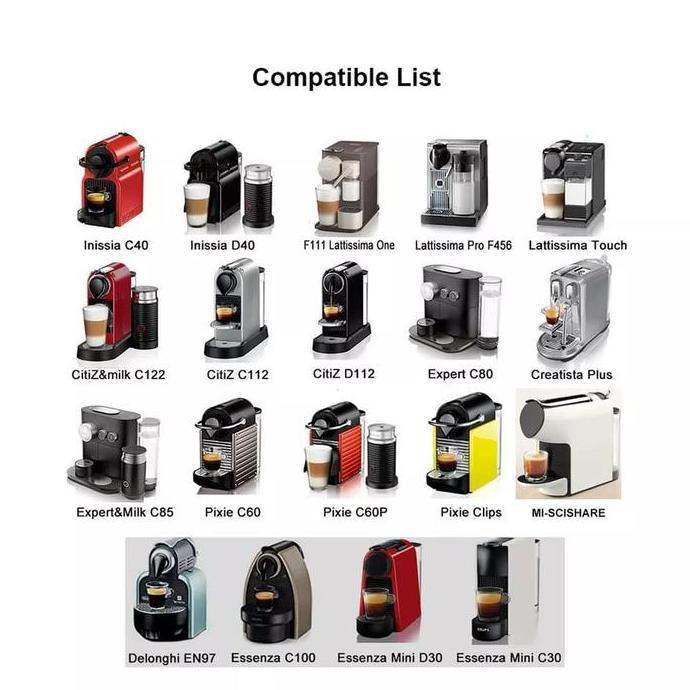 Promo ICAFILAS NESPRESSO CAPSULE DISPOSABLE COFFEE POD KAPSUL KOPI Diskon