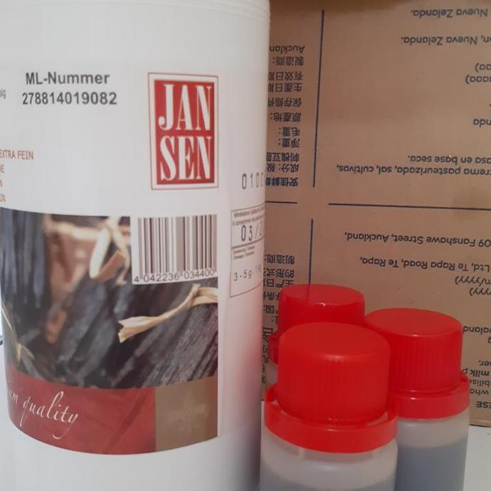 Banan- Ekstrak Vanili Jansen. Halal. 50 Ml