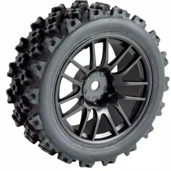 Zz99- 1Pcs Velg + Ban Offroad Buggy Rc 1/14 Zd Wltoys 144001 Hsp Remo Hsp