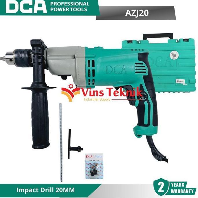 Spesial Dca Azj20 Mesin Bor Tembok Listrik Impact Drill 20Mm 720Watt Azj 20