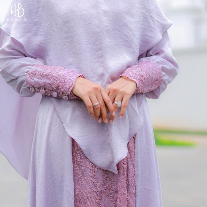 Murah HIJABERLIN - Gamis Almahira : Gamis Royal Matte Silk Mewah Dress Umrah Muslim Non COD