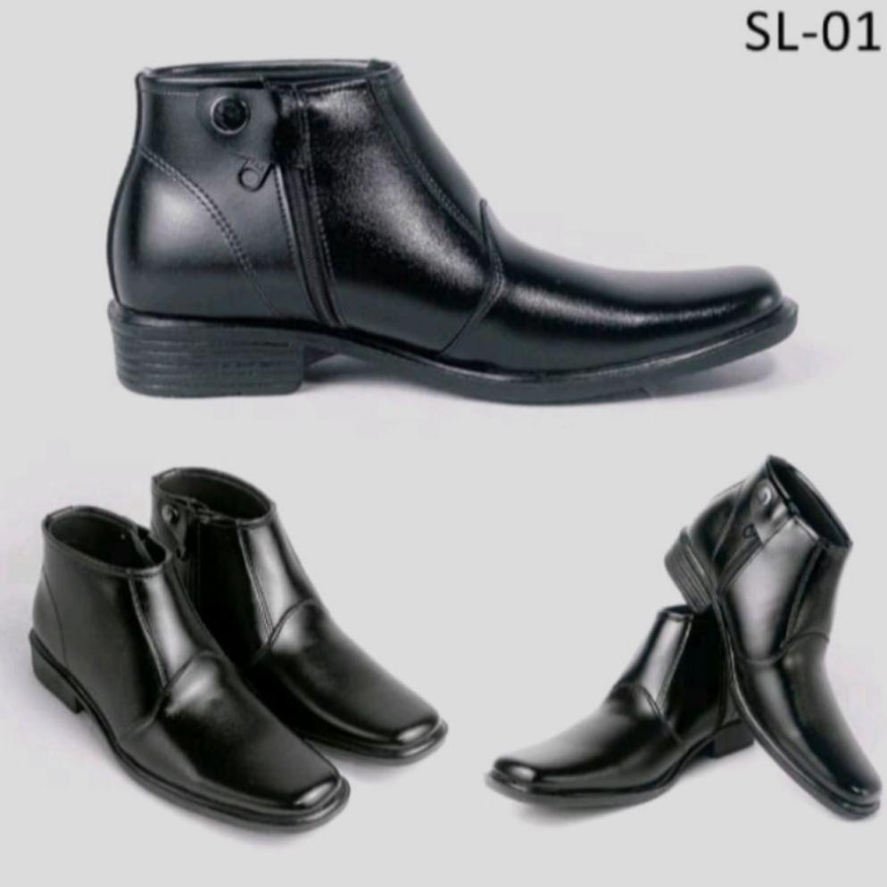 sepatu pdh pria/sepatu satpam security pria terlaris