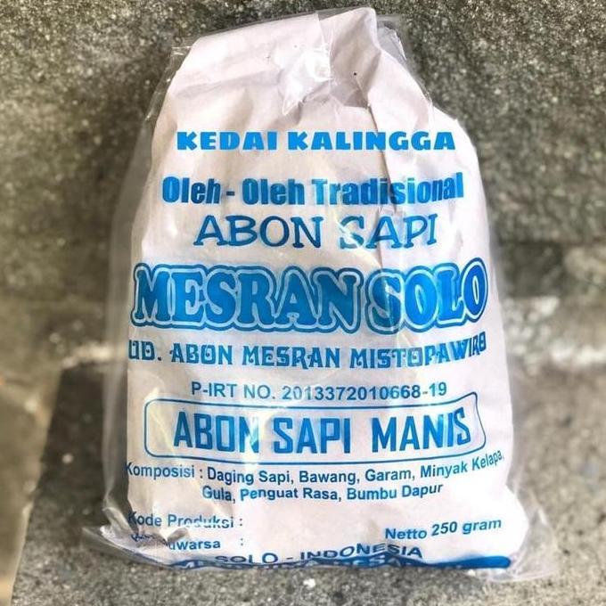ABON SAPI MESRAN MANIS ASLI PAK MESRAN KHAS SOLO
