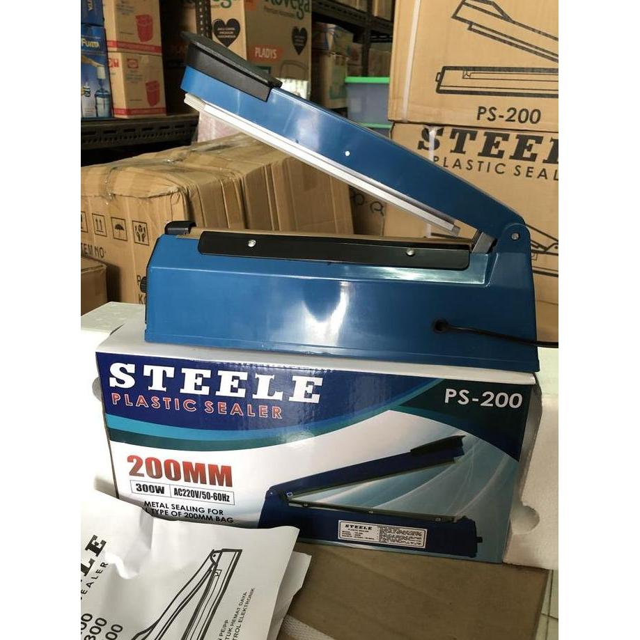 Promo DARIN Alat Pres Plastik 20 cm Mesin Impulse Sealer 200 Kemasan Makanan Diskon