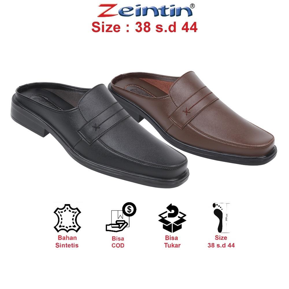 Zeintin - Sepatu Sandal Selop Pria Bustong Sepatu Tutong Bahan Sintetis Premium RD terlaris