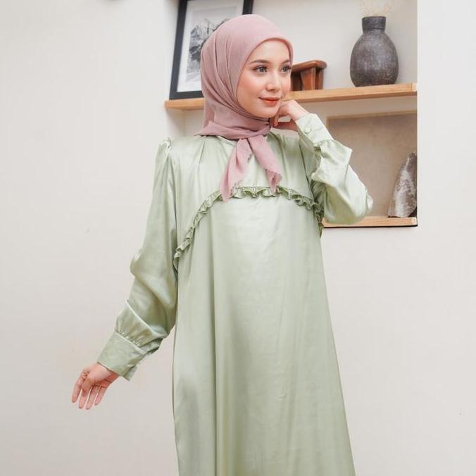 Murah Radwah - Arabella Dress - Dress Simple Wanita Muslim Untuk Dewasa/Remaja - Gaun Mewah Bisa Unt