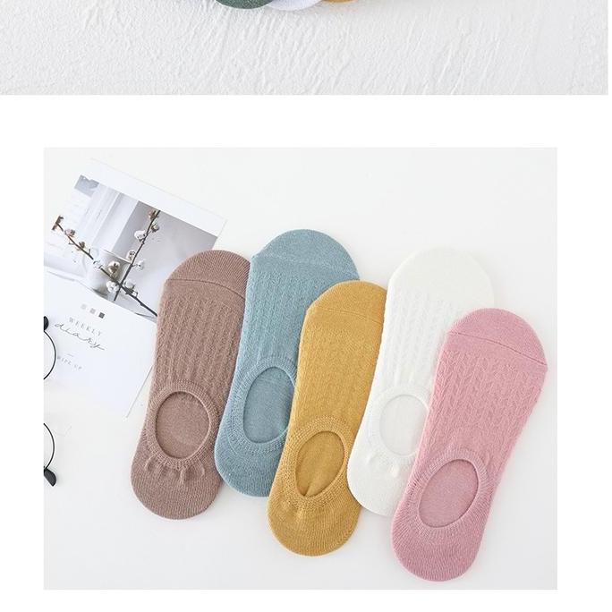 968 KAOS KAKI PENDEK BAWAH MATA KAKI KOREAN JAPAN MODEL HIDDEN SOCKS CASUAL WANITA CEWEK INVISIBLE S